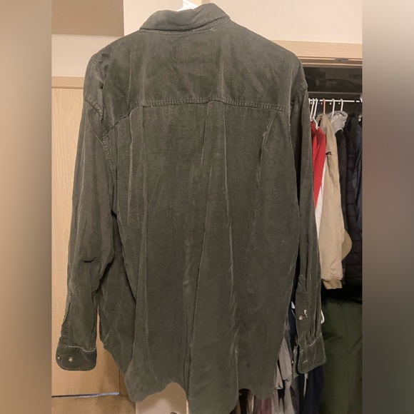 St. John’s Bay corduroy button up - Picture 3 of 3